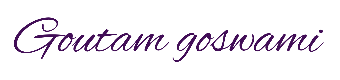 Goutam Goswami signature